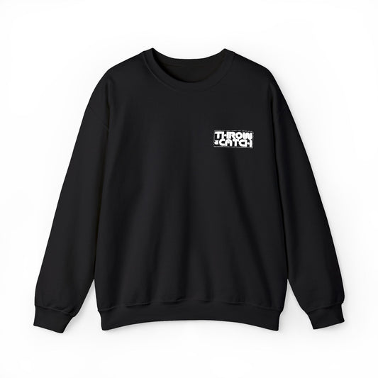Throw & Catch Logo Crewneck Sweatshirt - Minimal Streetwear